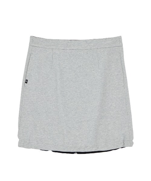 ELCHELE(エルチェレ)の「FRENCH TERRY REVERSIBLE SKIRT(スカート・レディース・ヘザーグレー・36/38)」の13枚目の写真