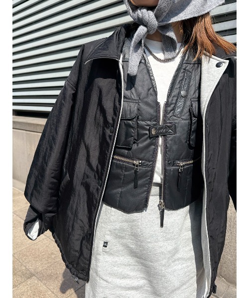 ELCHELE(エルチェレ)の「FRENCH TERRY REVERSIBLE SKIRT(スカート・レディース・ヘザーグレー・36/38)」の6枚目の写真