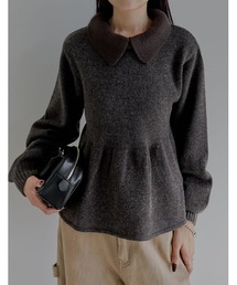 襟付きニット」に該当するブラウン/茶色系のファッション通販 襟付きニット」に該当するブラウン/茶色系のファッション通販