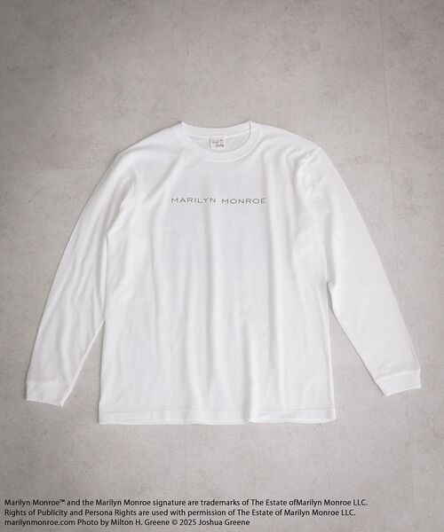 Green　Parks（グリーンパークス）の「■Marilyn Monroe バレエptロンTEE（Tシャツ/カットソー・レディース・ホワイト・FREE）」の8枚目の写真