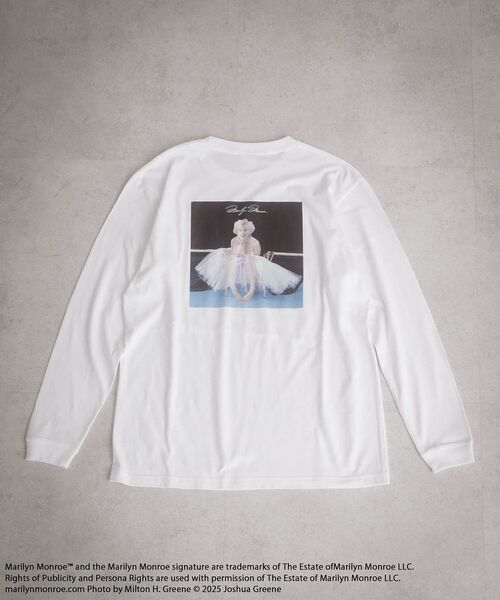 Green　Parks（グリーンパークス）の「■Marilyn Monroe バレエptロンTEE（Tシャツ/カットソー・レディース・ホワイト・FREE）」の9枚目の写真