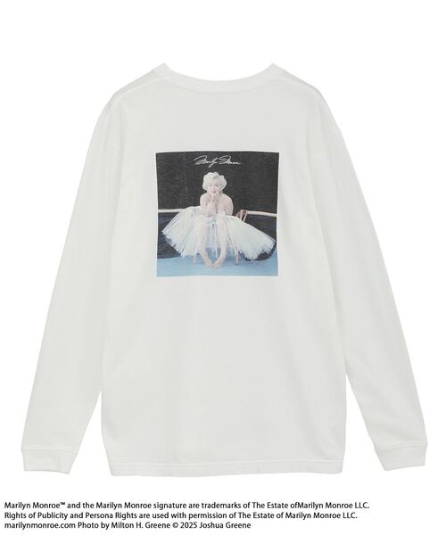 Green　Parks（グリーンパークス）の「■Marilyn Monroe バレエptロンTEE（Tシャツ/カットソー・レディース・ホワイト・FREE）」の11枚目の写真