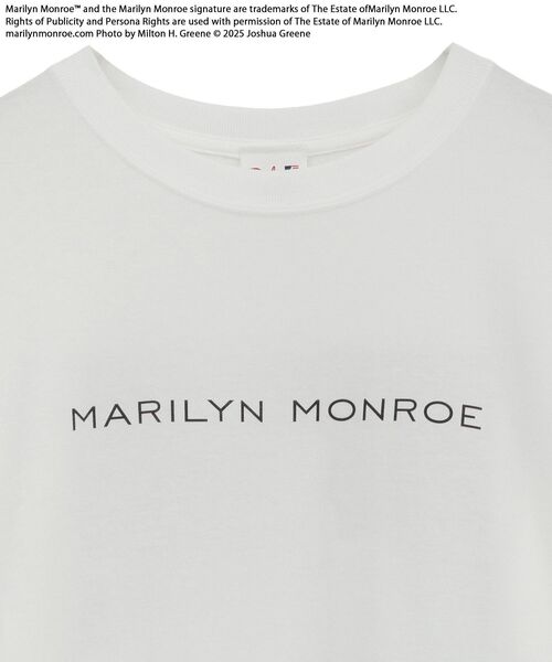 Green　Parks（グリーンパークス）の「■Marilyn Monroe バレエptロンTEE（Tシャツ/カットソー・レディース・ホワイト・FREE）」の12枚目の写真