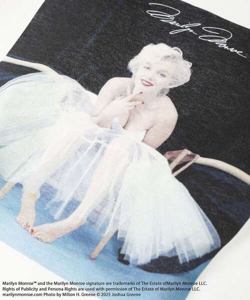 Green　Parks（グリーンパークス）の「■Marilyn Monroe バレエptロンTEE（Tシャツ/カットソー・レディース・ホワイト・FREE）」の16枚目の写真