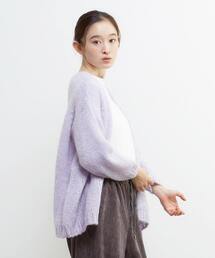 《別注》【TRICOTS JEAN MARC/トリコット・ジーン・ マルク】モヘアニットカーディガン