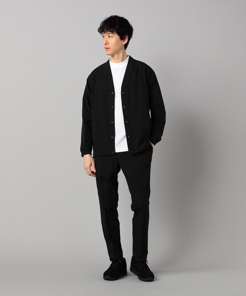COMME CA MEN（コムサメン）の「【COMME CA MEN BLACK】4WAYテック カーディガン（カーディガン/ボレロ・メンズ・ブラック・M/L）」の4枚目の写真