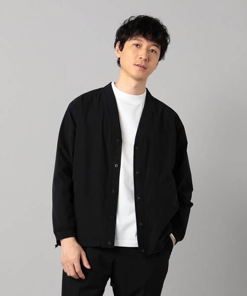 COMME CA MEN（コムサメン）の「【COMME CA MEN BLACK】4WAYテック カーディガン（カーディガン/ボレロ・メンズ・ブラック・M/L）」の5枚目の写真