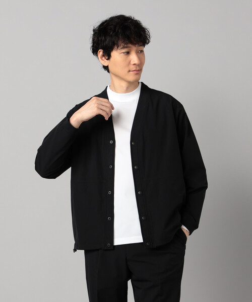 COMME CA MEN（コムサメン）の「【COMME CA MEN BLACK】4WAYテック カーディガン（カーディガン/ボレロ・メンズ・ブラック・M/L）」の7枚目の写真