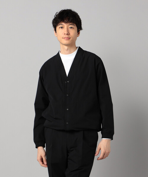 COMME CA MEN（コムサメン）の「【COMME CA MEN BLACK】4WAYテック カーディガン（カーディガン/ボレロ・メンズ・ブラック・M/L）」の9枚目の写真