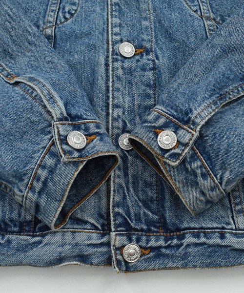 BENETTON (UNITED COLORS OF BENETTON)（ベネトンユナイテッドカラーズオブベネトン）の「【USED】UNITED COLORS OF BENETTON Blue family デニムジャケット（デニムジャケット・メンズ・ブルー・MEDIUM）」の4枚目の写真