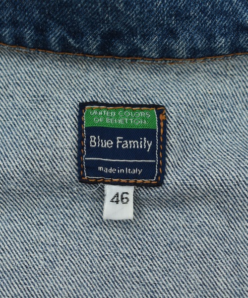 BENETTON (UNITED COLORS OF BENETTON)（ベネトンユナイテッドカラーズオブベネトン）の「【USED】UNITED COLORS OF BENETTON Blue family デニムジャケット（デニムジャケット・メンズ・ブルー・MEDIUM）」の5枚目の写真