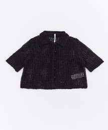 A CCORDION（アコーディオン）の「MESH PATTERN HALF SLEEVE SHIRTS（シャツ/ブラウス）」