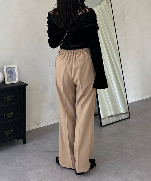prose verse（プロズヴェール）の「スリムタックパンツ（その他パンツ・レディース・グレー/アイボリー/ブラック/ベージュ/ピンク・PM/TL/LARGE/MEDIUM/PL）」の13枚目の写真