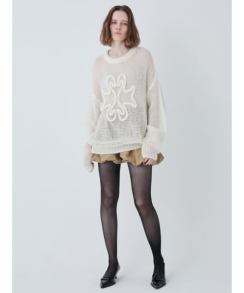 SWAN Hand Stitch Sweater/スワンハンドステッチセーター（ニット