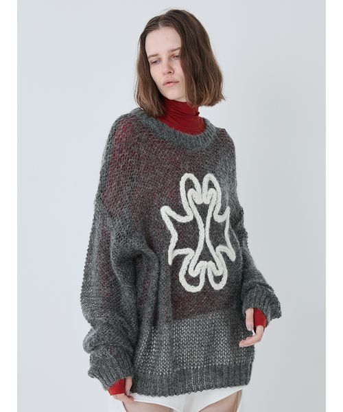 SWAN Hand Stitch Sweater/スワンハンドステッチセーター（ニット