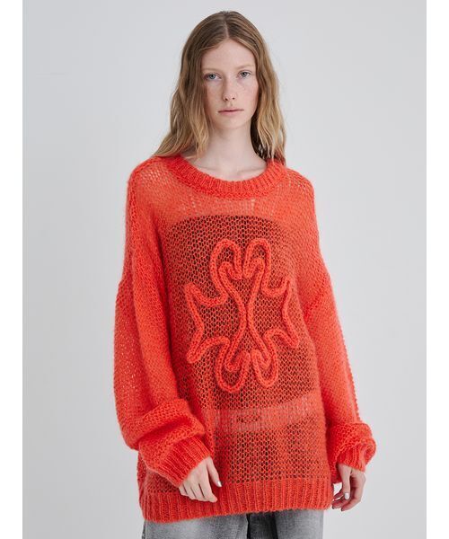 SWAN Hand Stitch Sweater/スワンハンドステッチセーター（ニット