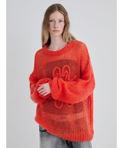 週末限定　SORIN SWAN Hand Stitch Sweater SWAN Hand Stitch Sweater/スワンハンドステッチセーター（ニット