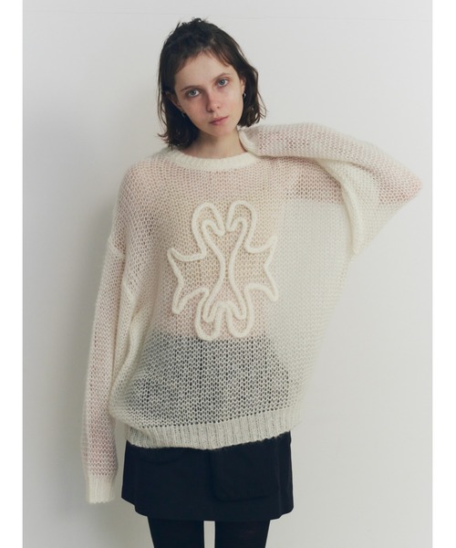 SWAN Hand Stitch Sweater/スワンハンドステッチセーター（ニット
