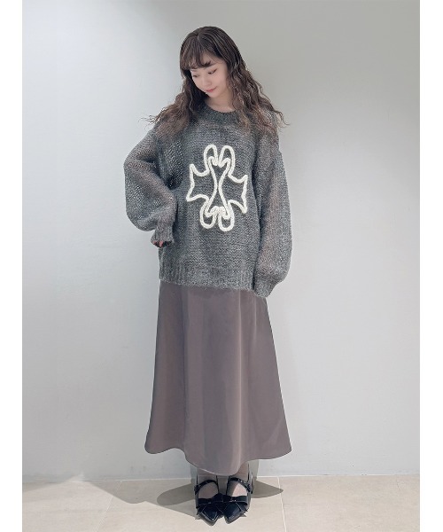 セール】SWAN Hand Stitch Sweater/スワンハンドステッチセーター