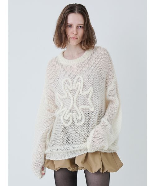 SWAN Hand Stitch Sweater/スワンハンドステッチセーター（ニット