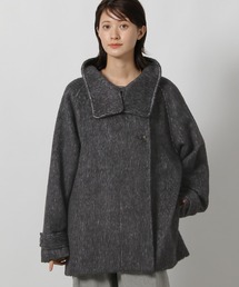 LAKOLE | シャギースタンドミドルコート / 496598(ステンカラーコート)