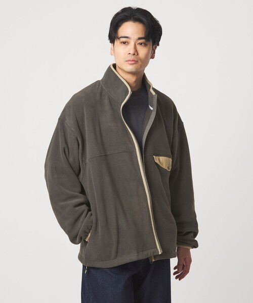 WEB限定】＜GLR or＞バルーン フリース ジャケット（ブルゾン）｜green
