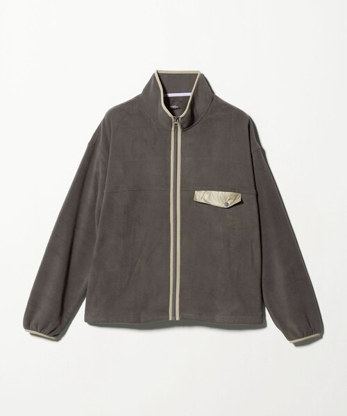 green label relaxing（グリーンレーベルリラクシング）の「【WEB限定】＜GLR or＞バルーン フリース ジャケット（ブルゾン・メンズ・レッド/ナチュラル/ダークグレー・S/M/L）」の14枚目の写真