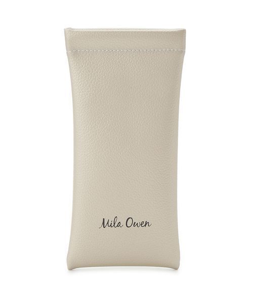 Mila Owen（ミラオーウェン）の「メタルスリムフレームダテメガネ（メガネ・レディース・ゴールド/シルバー・F）」の9枚目の写真