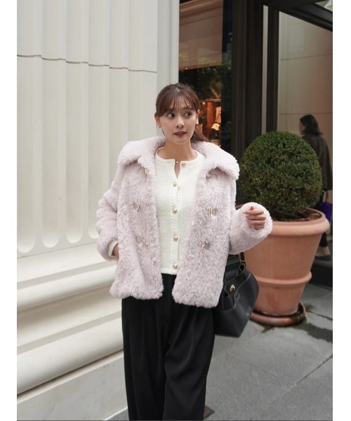 Clarimond Bouncy Knit Jacket（カーディガン/ボレロ）｜Her lip to