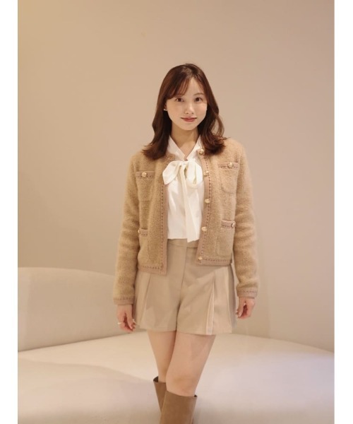herlipto ♡ Clarimond Bouncy Knit Jacket Clarimond Bouncy Knit Jacket