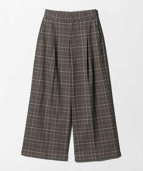 A DAY IN THE LIFE UNITED ARROWS(アデイインザライフユナイテッドアローズ)の「裏起毛 タックワイドパンツ‐ウォッシャブル‐<A DAY IN THE LIFE>(その他パンツ・レディース・その他1/その他3/オフホワイト/ブラック・S/M)」の12枚目の写真