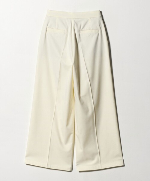 A DAY IN THE LIFE UNITED ARROWS(アデイインザライフユナイテッドアローズ)の「裏起毛 タックワイドパンツ‐ウォッシャブル‐<A DAY IN THE LIFE>(その他パンツ・レディース・その他1/その他3/オフホワイト/ブラック・S/M)」の18枚目の写真
