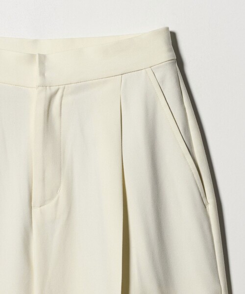 A DAY IN THE LIFE UNITED ARROWS(アデイインザライフユナイテッドアローズ)の「裏起毛 タックワイドパンツ‐ウォッシャブル‐<A DAY IN THE LIFE>(その他パンツ・レディース・その他1/その他3/オフホワイト/ブラック・S/M)」の19枚目の写真