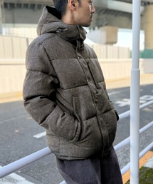 ikka（イッカ）の「【親子コーデ】sorona(R)ツイードライクブルゾン（ダウンジャケット/コート）」