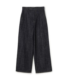 インディゴデニム ストレートパンツ