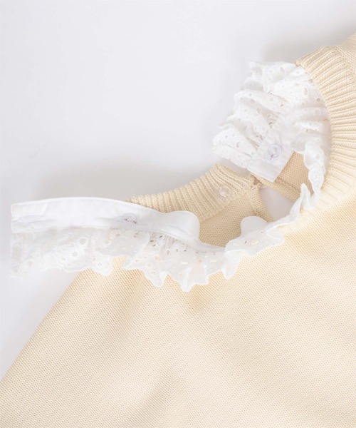 UR'S(ユアーズ)の「襟付きニットプルオーバー(ニット/セーター・レディース・ブルー系その他/ネイビー/ホワイト系その他/アイボリー/ブラック/ブラック系その他・M/L/S)」の21枚目の写真