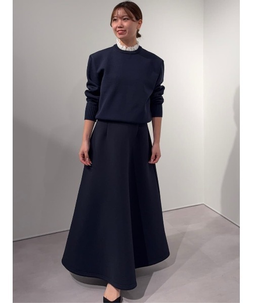 UR'S(ユアーズ)の「襟付きニットプルオーバー(ニット/セーター・レディース・ブルー系その他/ネイビー/ホワイト系その他/アイボリー/ブラック/ブラック系その他・M/L/S)」の12枚目の写真