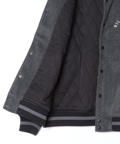 BILLABONG（ビラボン）の「ビラボン BILLABONG MELTON STADIUM サーフ ジャケット（ブルゾン・メンズ・ブラック/ネイビー・M/L/LL）」の4枚目の写真
