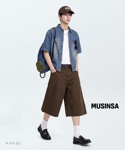 SIGNATURE（シグネチャ）の「サマーコットンDリングバミューダパンツ[ブラウン]（その他パンツ・レディース・その他・SMALL/MEDIUM/LARGE/X-LARGE）」の21枚目の写真
