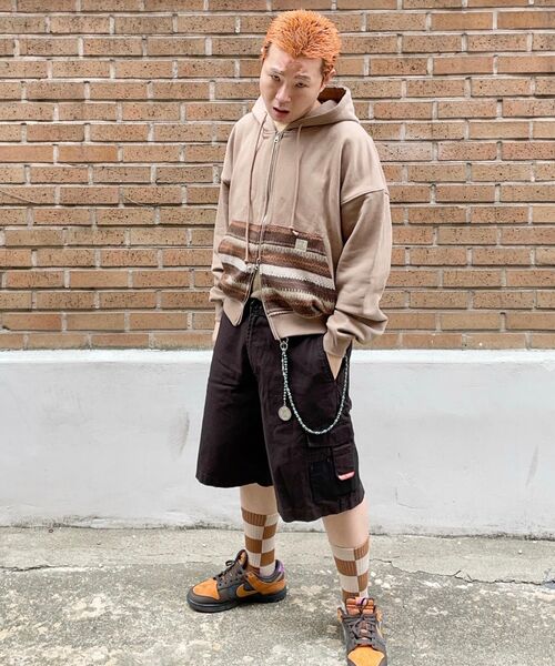 SIGNATURE（シグネチャ）の「サマーコットンDリングバミューダパンツ[ブラウン]（その他パンツ・レディース・その他・SMALL/MEDIUM/LARGE/X-LARGE）」の5枚目の写真