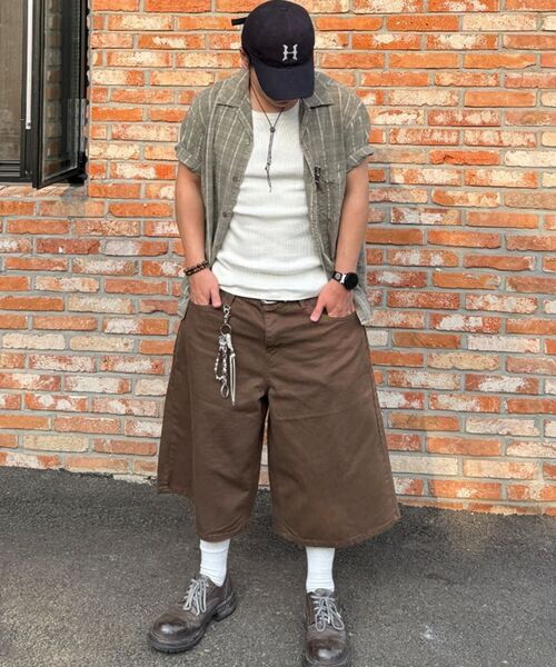 SIGNATURE（シグネチャ）の「サマーコットンDリングバミューダパンツ[ブラウン]（その他パンツ・レディース・その他・SMALL/MEDIUM/LARGE/X-LARGE）」の13枚目の写真