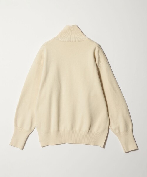 ミラノリブ タートルネック ニットプルオーバー ウォッシャブル