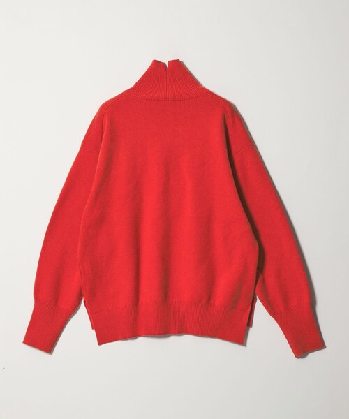 ミラノリブ タートルネック ニットプルオーバー ウォッシャブル