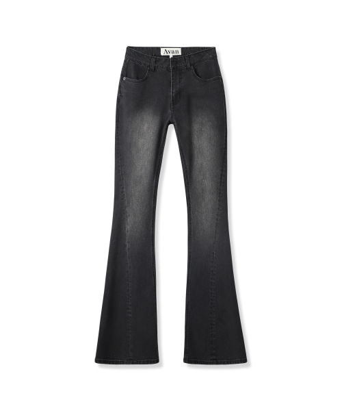 AVANDRESS（アバンドレス ）の「Shadow Line Bootscut Pants DEEP BLUE（デニムパンツ・レディース・ダークインディゴブルー・SMALL/MEDIUM/LARGE）」の5枚目の写真