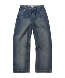 F.ILLUMINATE（フィルミネイト）の「Brushed Straight Denim Pants - Indigo（デニムパンツ・レディース）」
