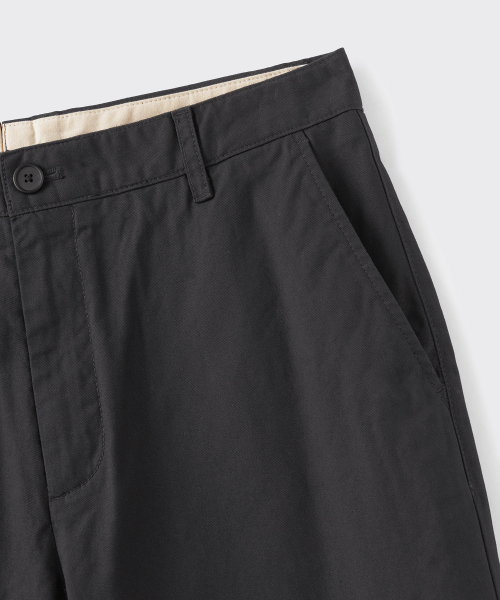 MUSINSA STANDARD（ムシンサスタンダード）の「[シティワーカーズ] テーパードコットンパンツ [ダークグレー]（その他パンツ・メンズ・その他・40/38/42/26/27/28/29/36/34/32/30/31/33）」の5枚目の写真