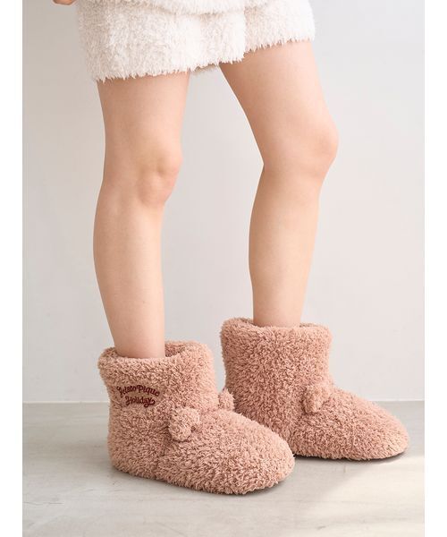 セール】【Sleep】【HOLIDAY】 ベア ルームブーツ（ルームシューズ