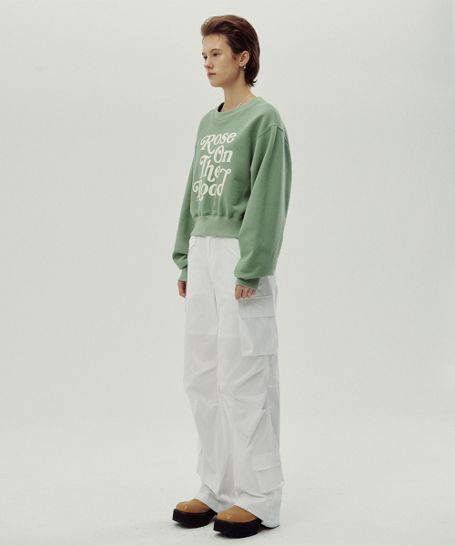 SINOON（シヌーン）の「ON THE ROAD SWEATSHIRT（スウェット・レディース・ミント・FREE）」の3枚目の写真
