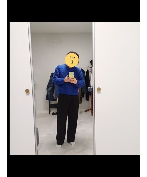 MUSINSA STANDARD（ムシンサスタンダード）の「セミバルーンベルト付きチノパンツ[ブラック]（その他パンツ・メンズ・その他・30/31/28/29/27/26/42）」の15枚目の写真
