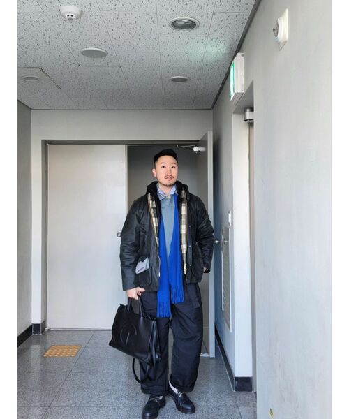 MUSINSA STANDARD（ムシンサスタンダード）の「セミバルーンベルト付きチノパンツ[ブラック]（その他パンツ・メンズ・その他・30/31/28/29/27/26/42）」の18枚目の写真